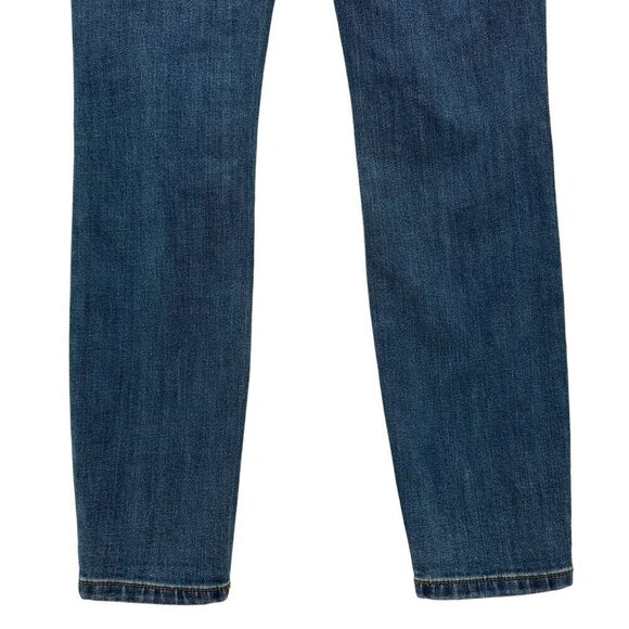 Prana Organic Cotton High Rise Distressed Denim Skinny Jeans Womens 4/27 - Picture 6 of 8